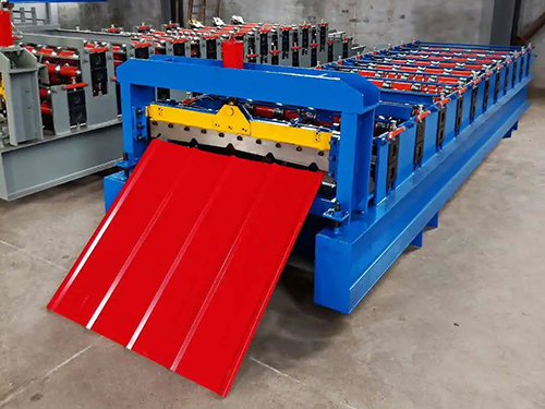 山西900彩钢压瓦机